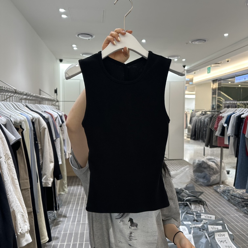 VIVE韓國㊣直郵東大門代購女裝新品休閑25春夏職業吊帶背心VIVE吊帶/背心圖色2