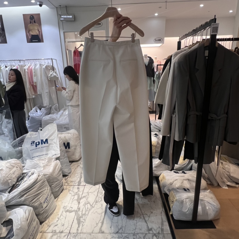LA MAGIE FEMME韓國㊣直郵東大門代購女裝新款人氣休閑褲Lamagie Femme休閑褲