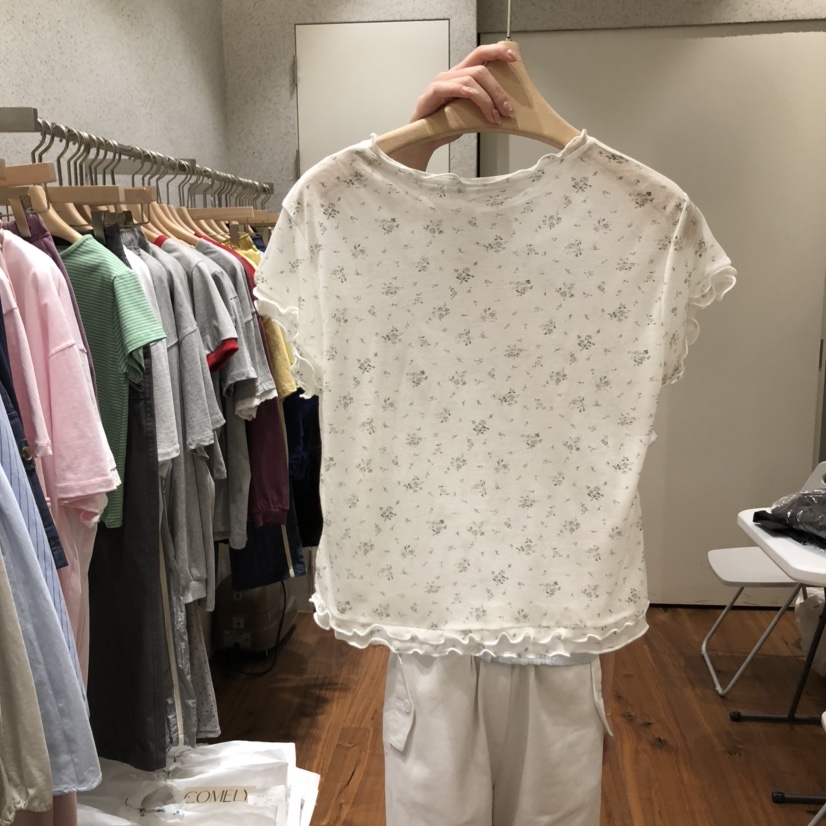 COMELY韓國㊣直郵東大門代購女裝新品職業25春夏時尚人氣T恤COMELYT恤