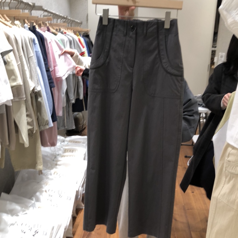 COMELY韓國㊣直郵東大門代購女裝新款推薦熱賣職業25春夏休閑褲COMELY休閑褲圖色2