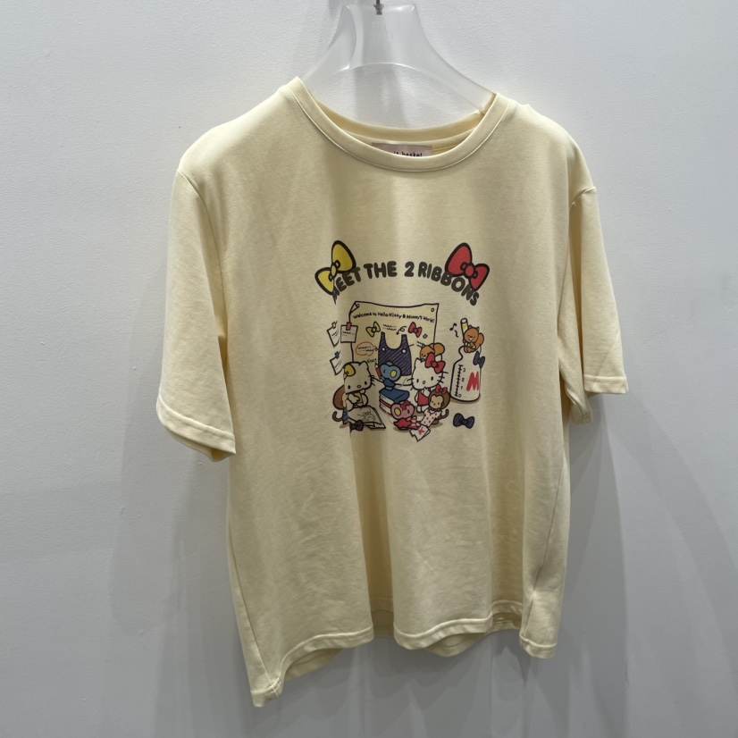 FRUIT BASKET韓國㊣直郵東大門代購女裝新品休閑推薦人氣T恤FRUIT BASKETT恤圖色2