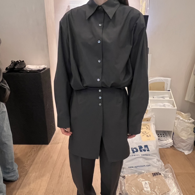 LA MAGIE FEMME直郵韓國代購㊣女裝新品職業熱賣襯衫蕾絲衫Lamagie Femme襯衫/蕾絲衫圖色3