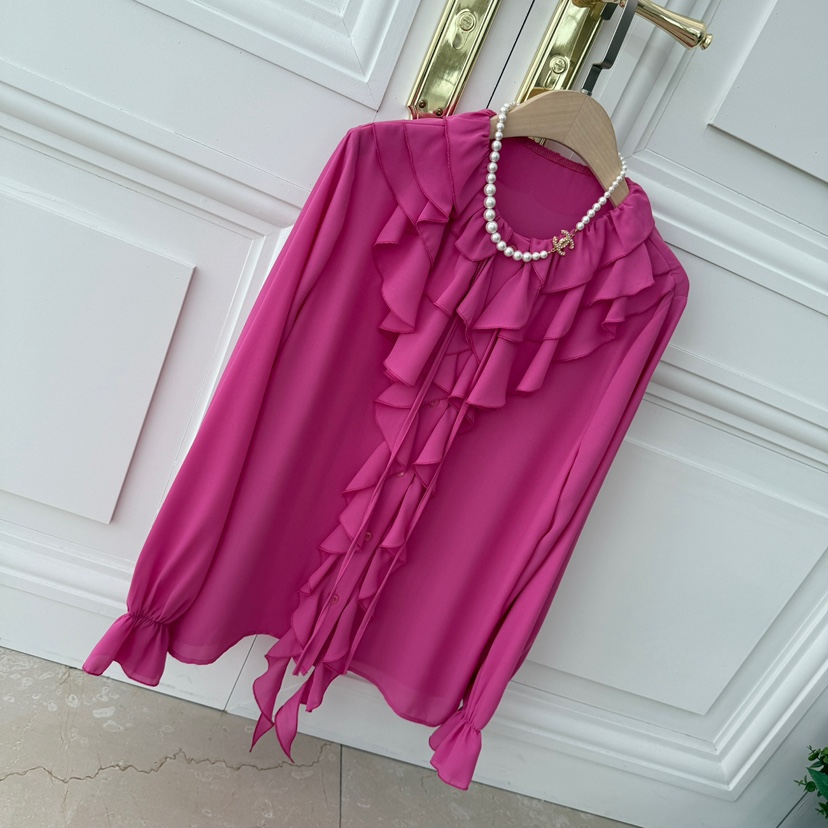 VICTORIA QUEEN直郵韓國代購㊣女裝新品時尚襯衫蕾絲衫不含飾品VICTORIA QUEEN襯衫/蕾絲衫圖色2