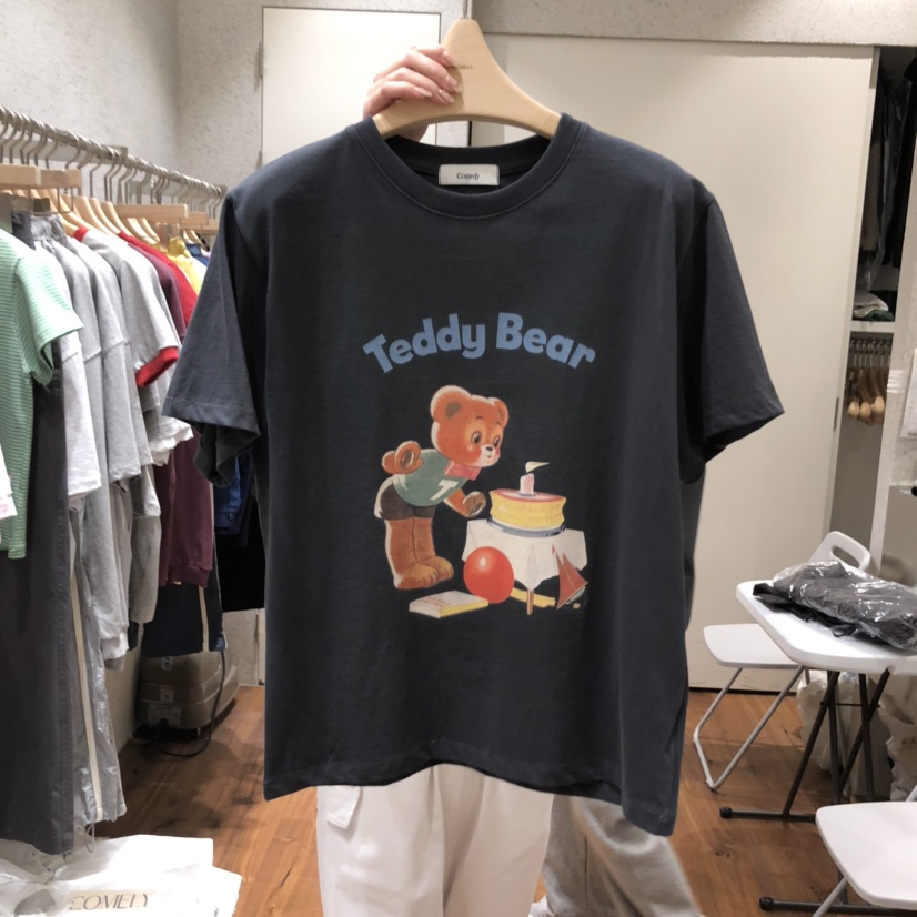 COMELY直郵韓國代購㊣女裝新款25春夏推薦休閑人氣熱賣時尚T恤COMELYT恤圖色3
