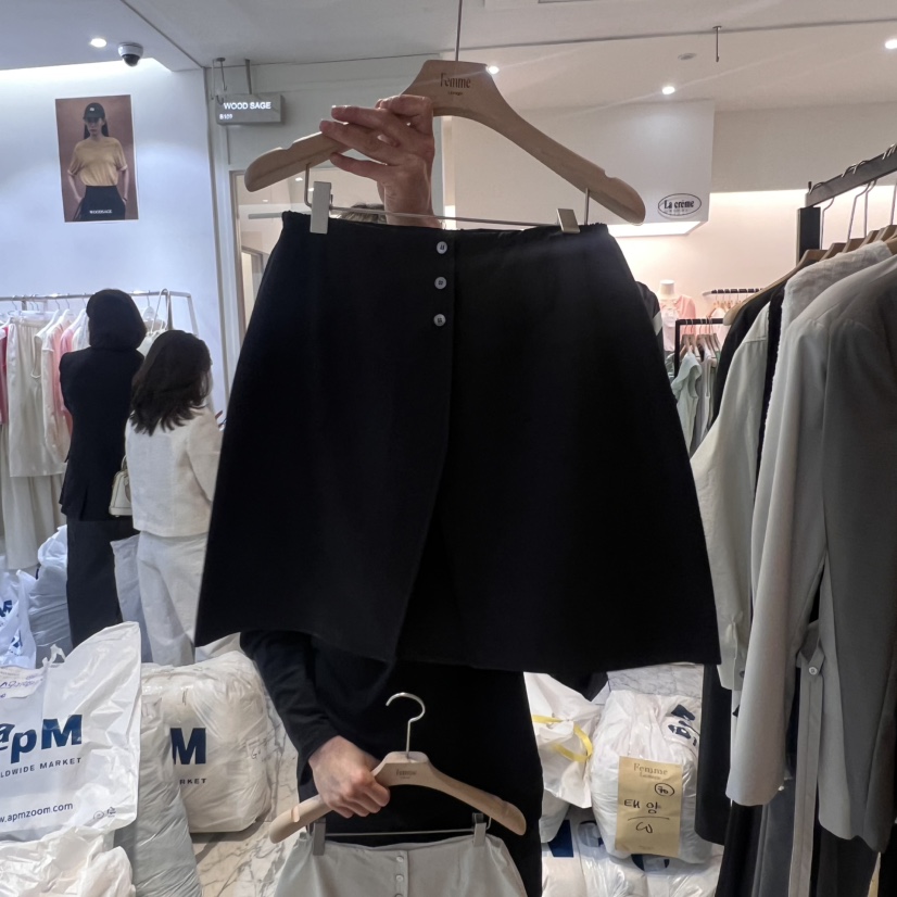 LA MAGIE FEMME韓國直郵㊣女裝新品休閑時尚人氣職業短裙Lamagie Femme短裙圖色2