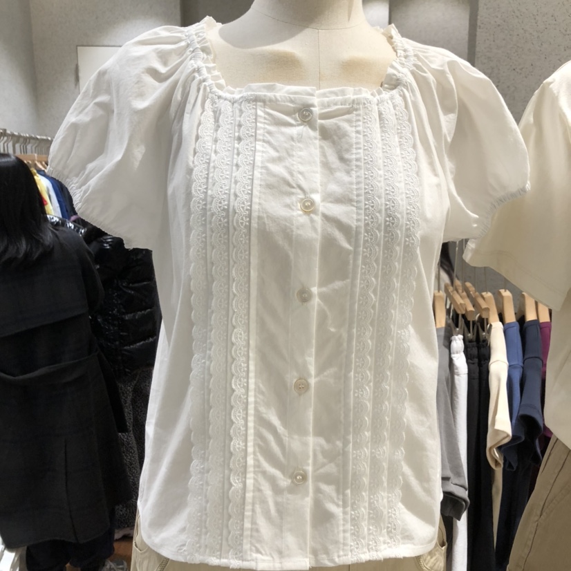 COMELY韓國㊣直郵東大門代購女裝新品推薦休閑25春夏襯衫蕾絲衫COMELY襯衫/蕾絲衫圖色2