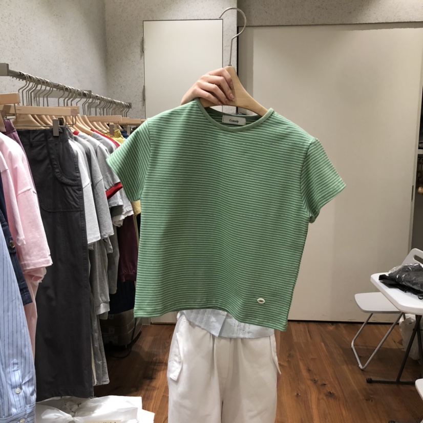COMELY韓國直郵㊣女裝新品25春夏熱賣人氣職業推薦時尚休閑T恤COMELYT恤