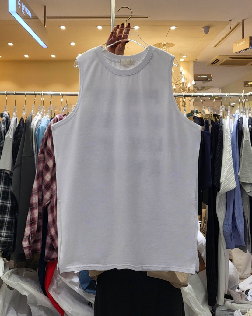 WORK SHOP韓國直郵㊣女裝新品時尚熱賣休閑職業推薦吊帶背心Work_shop吊帶/背心圖色1