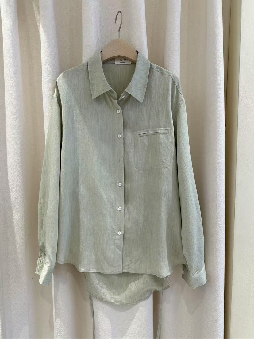 JUA韓國直郵㊣東大門實拍女裝新品休閑時尚人氣熱賣襯衫蕾絲衫JUA襯衫/蕾絲衫圖色1