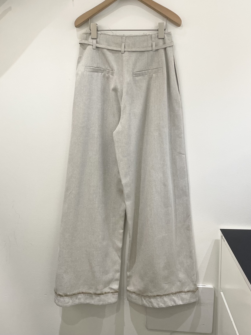 OBSESS韓國㊣直郵東大門代購女裝新品休閑推薦休閑褲含腰繩OBSESS/EARLY BIRD休閑褲