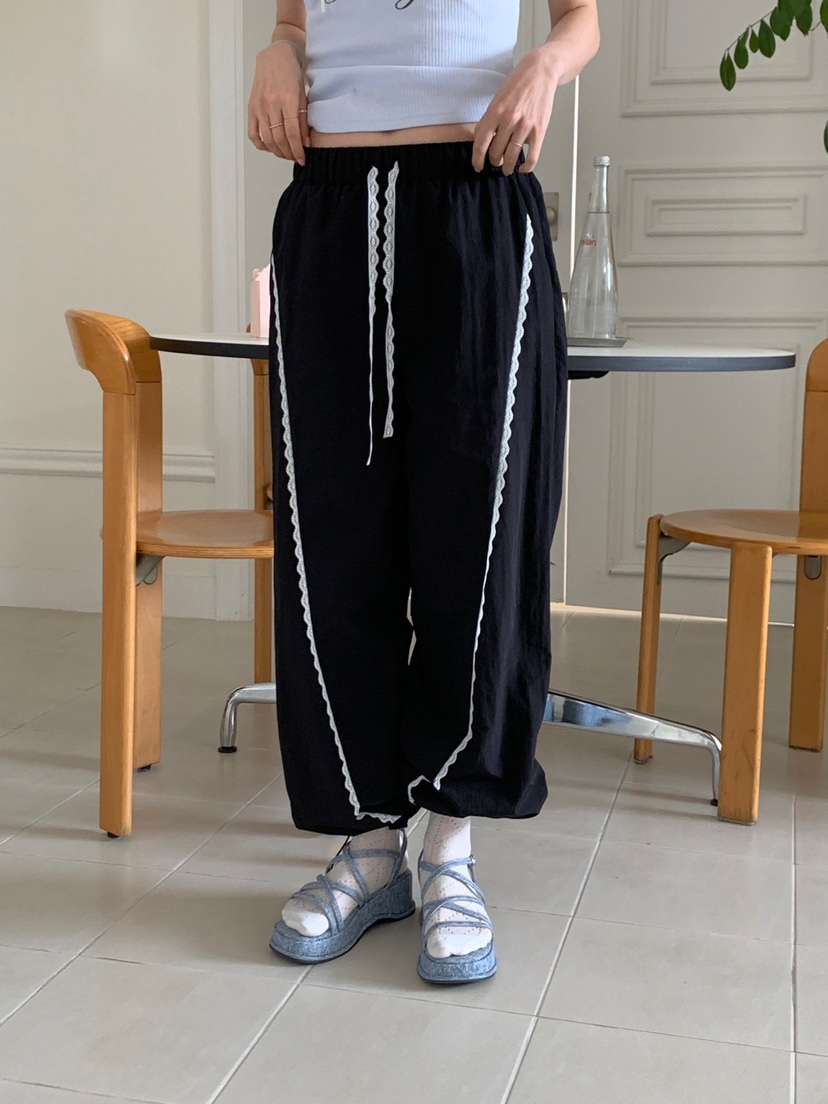 MORE THAN-P韓國直郵㊣東大門實拍女裝新款時尚熱賣休閑褲MORE THAN休閑褲