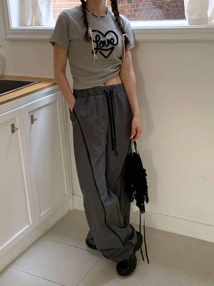 MORE THAN-P韓國直郵㊣東大門實拍女裝新款時尚熱賣休閑褲MORE THAN休閑褲