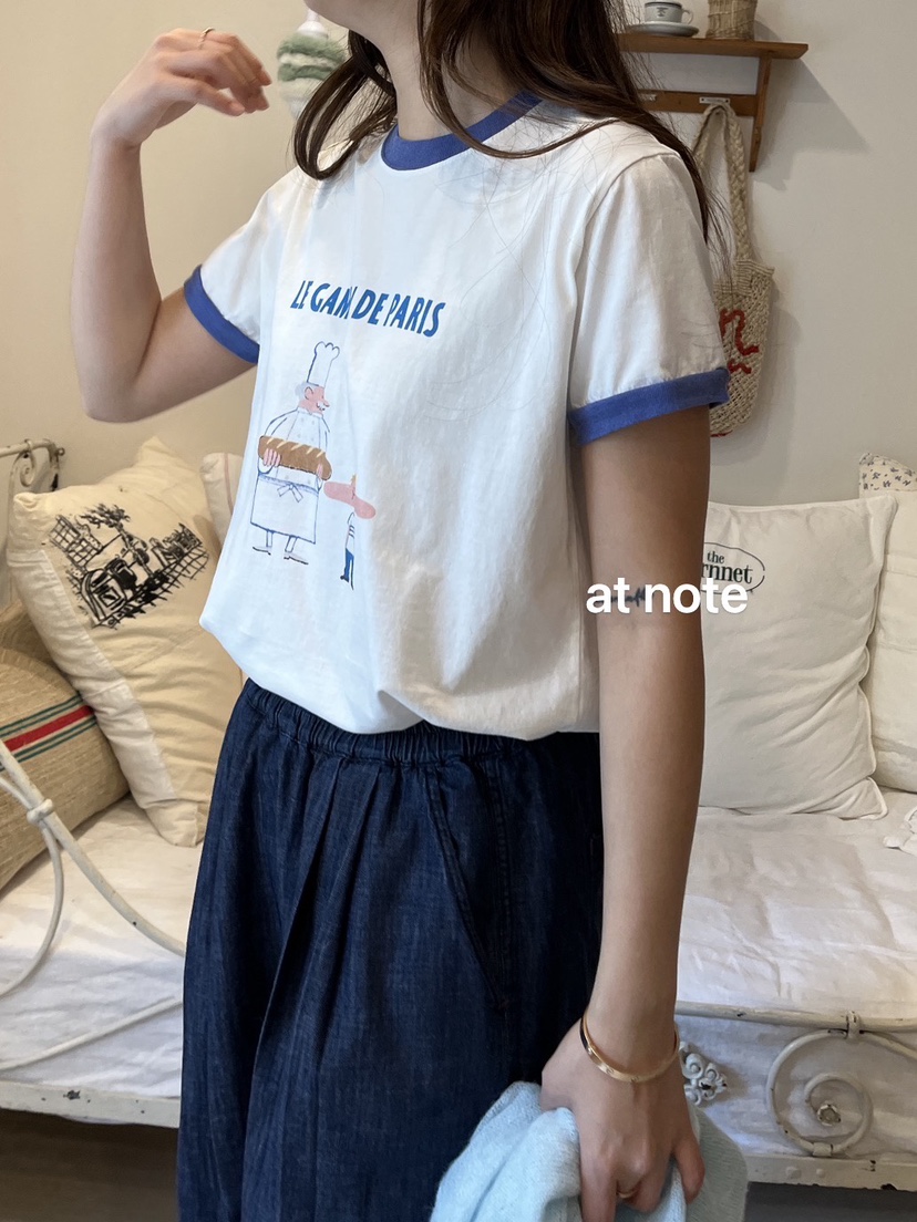 AT NOTE韓國㊣直郵東大門代購女裝新品推薦休閑職業人氣T恤AT NOTET恤