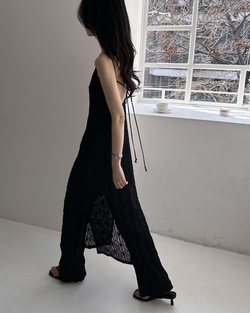 HOWDY韓國直郵女裝新品休閑人氣25春夏真品熱賣時尚推薦連衣裙howdy連衣裙