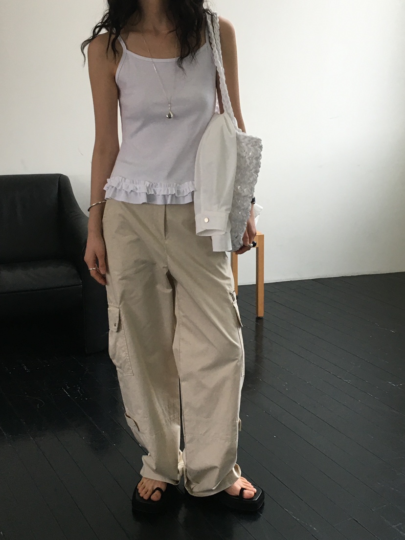 MONDAYMORING韓國代購女裝新品推薦休閑人氣時尚熱賣休閑褲MONDAYMORING休閑褲