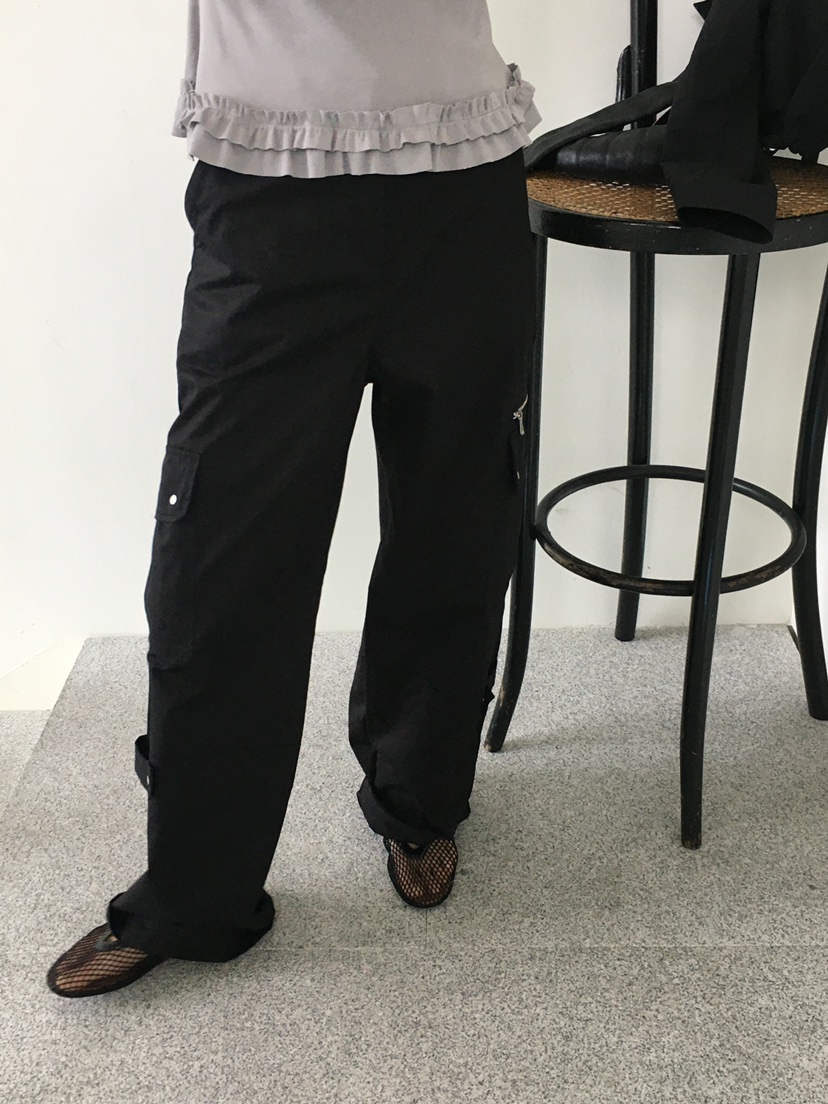 MONDAYMORING韓國代購女裝新品推薦休閑人氣時尚熱賣休閑褲MONDAYMORING休閑褲