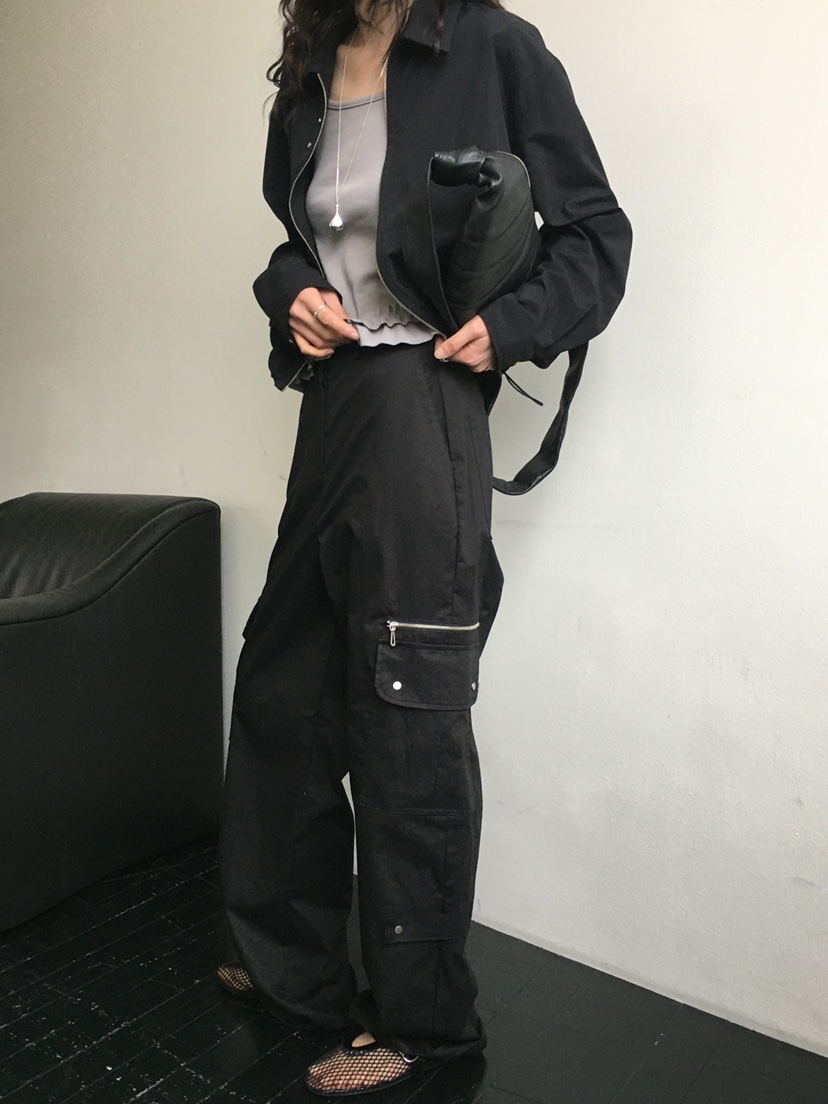 MONDAYMORING韓國代購女裝新品推薦休閑人氣時尚熱賣休閑褲MONDAYMORING休閑褲