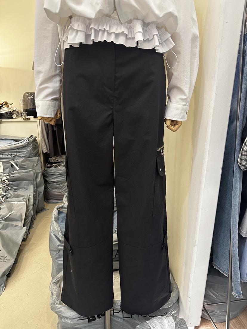 MONDAYMORING韓國代購女裝新品推薦休閑人氣時尚熱賣休閑褲MONDAYMORING休閑褲圖色2