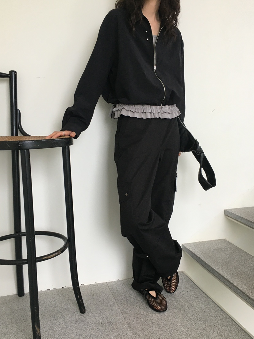 MONDAYMORING韓國直郵女裝新款真品職業25春夏推薦夾克拉鏈MONDAYMORING夾克