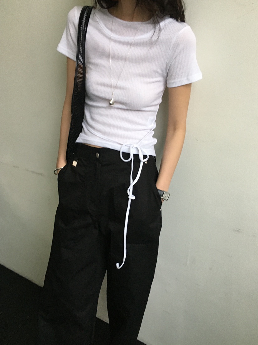 MONDAYMORING東大門代購女士新款休閑職業熱賣推薦25春夏T恤MONDAYMORINGT恤