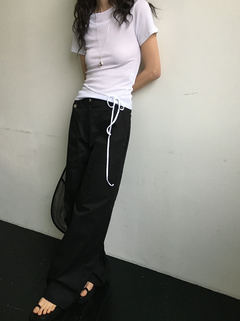 MONDAYMORING東大門代購女士新款休閑職業熱賣推薦25春夏T恤MONDAYMORINGT恤