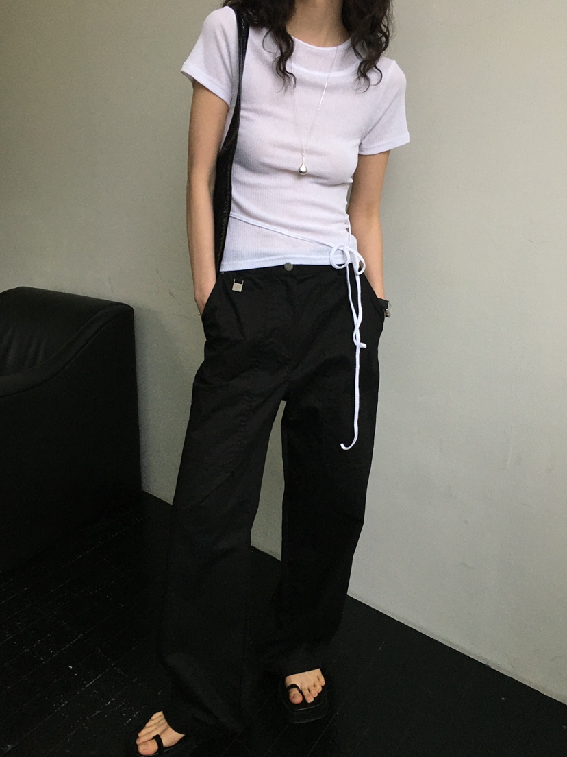 MONDAYMORING東大門代購女士新款休閑職業熱賣推薦25春夏T恤MONDAYMORINGT恤