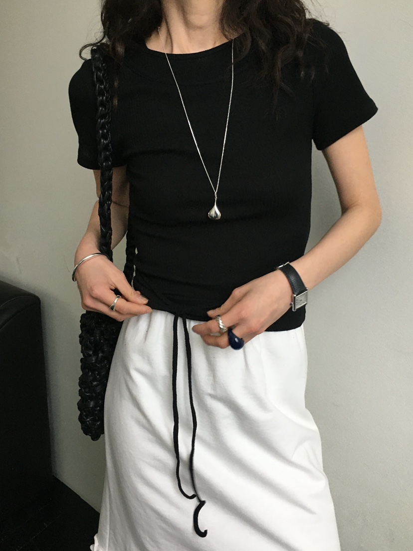 MONDAYMORING東大門代購女士新款休閑職業熱賣推薦25春夏T恤MONDAYMORINGT恤