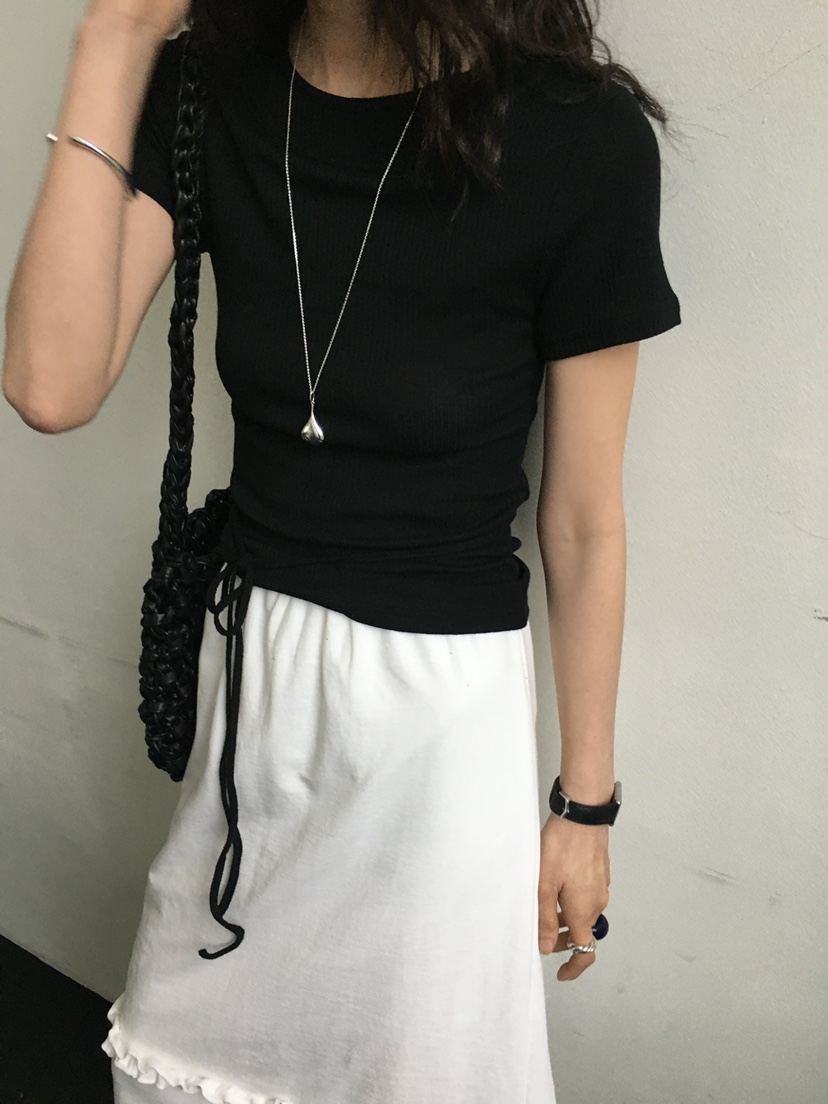 MONDAYMORING東大門代購女士新款休閑職業熱賣推薦25春夏T恤MONDAYMORINGT恤