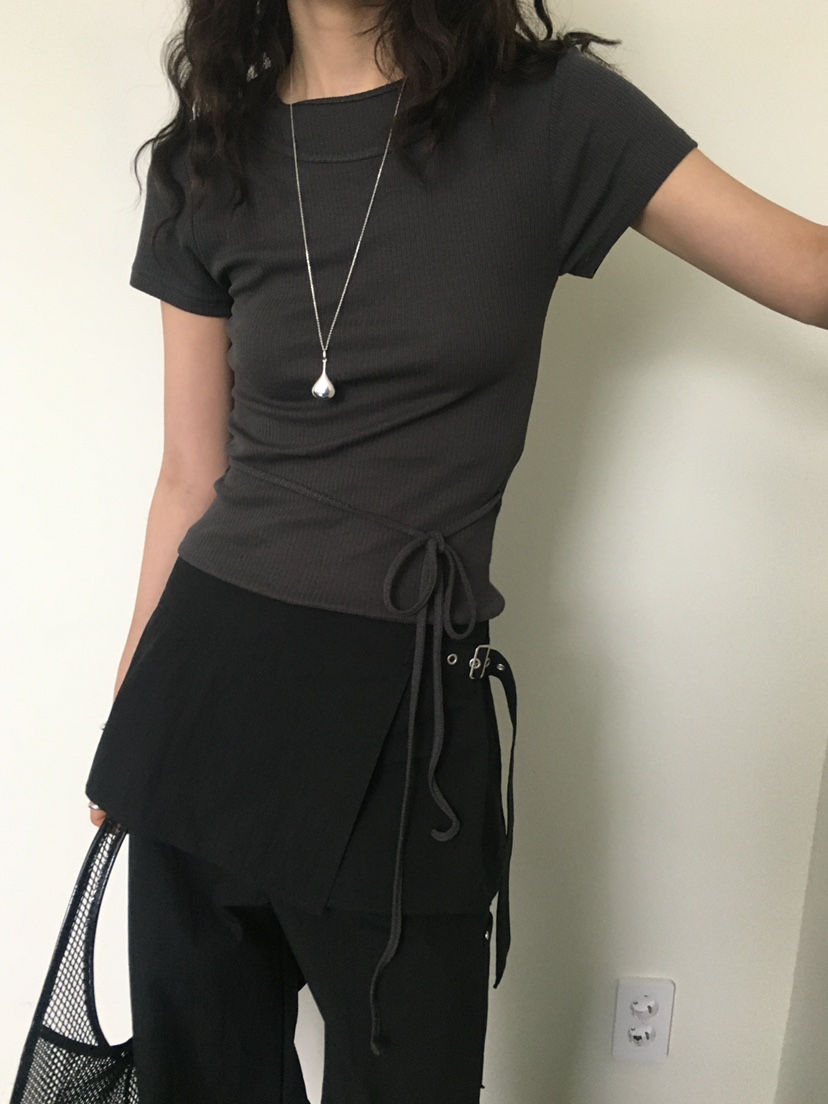 MONDAYMORING東大門代購女士新款休閑職業熱賣推薦25春夏T恤MONDAYMORINGT恤