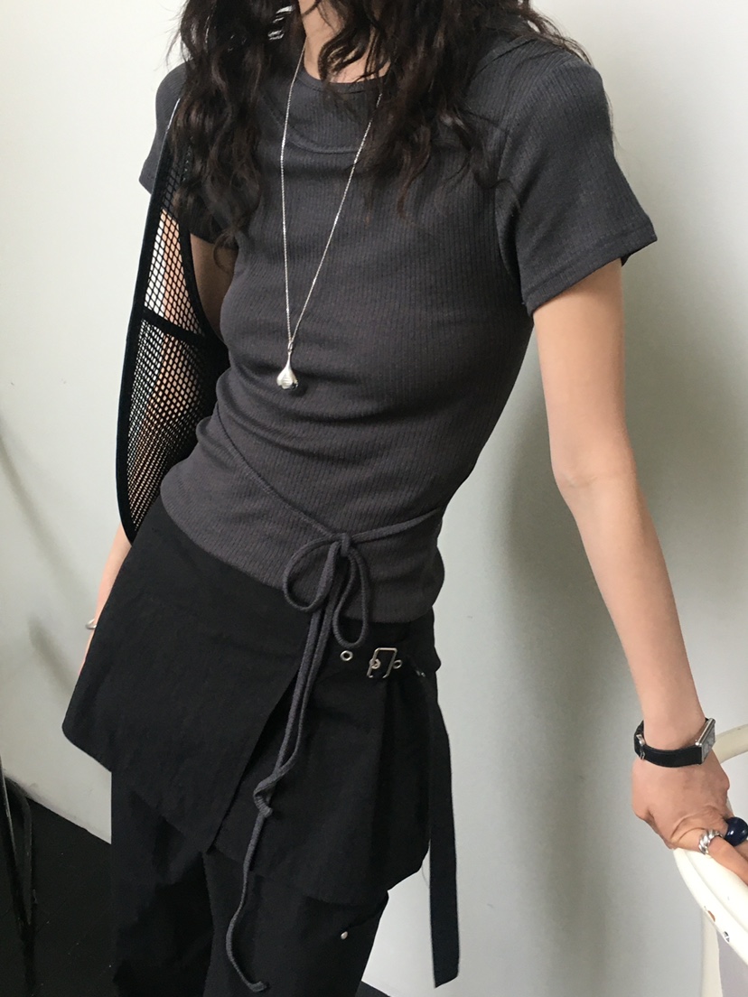 MONDAYMORING東大門代購女士新款休閑職業熱賣推薦25春夏T恤MONDAYMORINGT恤