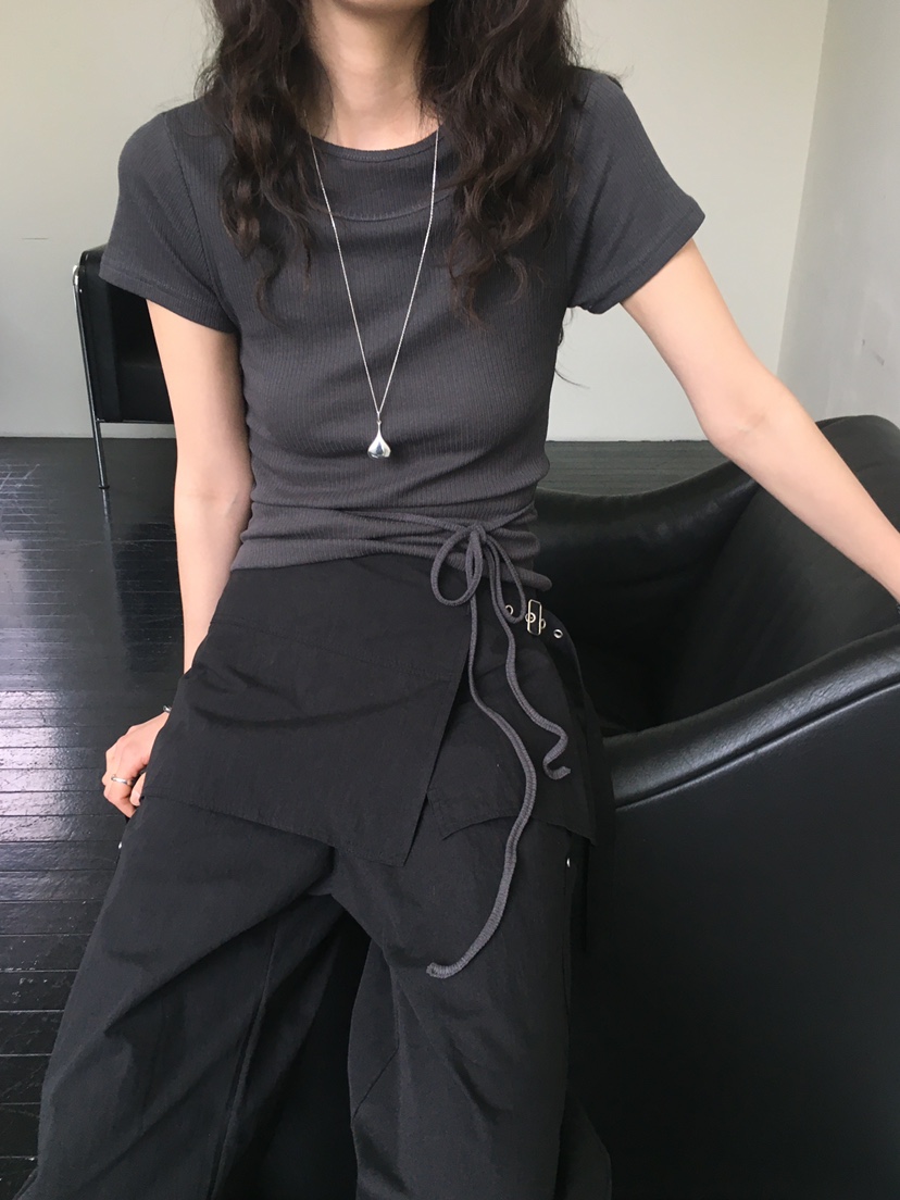 MONDAYMORING東大門代購女士新款休閑職業熱賣推薦25春夏T恤MONDAYMORINGT恤