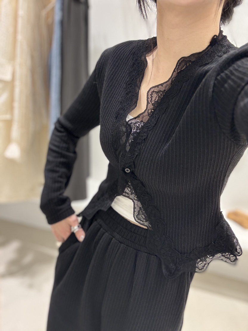 MELTED-P東大門直郵女裝新品25春夏熱賣人氣推薦職業長袖T恤MELTED-P長袖T恤
