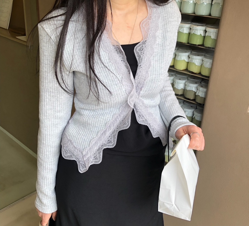 MELTED-P東大門直郵女裝新品25春夏熱賣人氣推薦職業長袖T恤MELTED-P長袖T恤