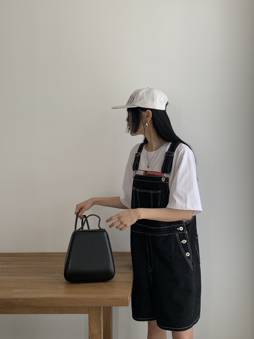 LA_TERRE韓國直郵女士新款人氣休閑熱賣時尚職業背帶褲兔子LA_TERRE背帶褲