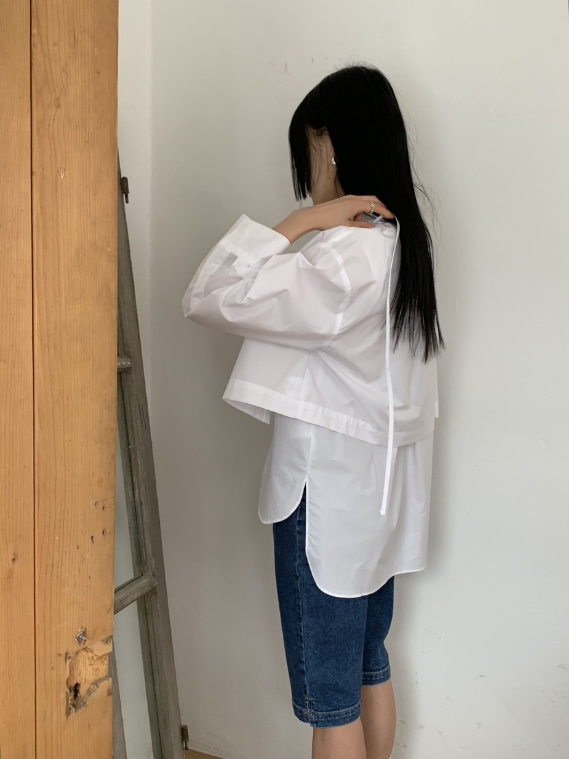 LA_TERRE韓國代購女士新款真品休閑時尚熱賣推薦襯衫蕾絲衫LA_TERRE襯衫/蕾絲衫