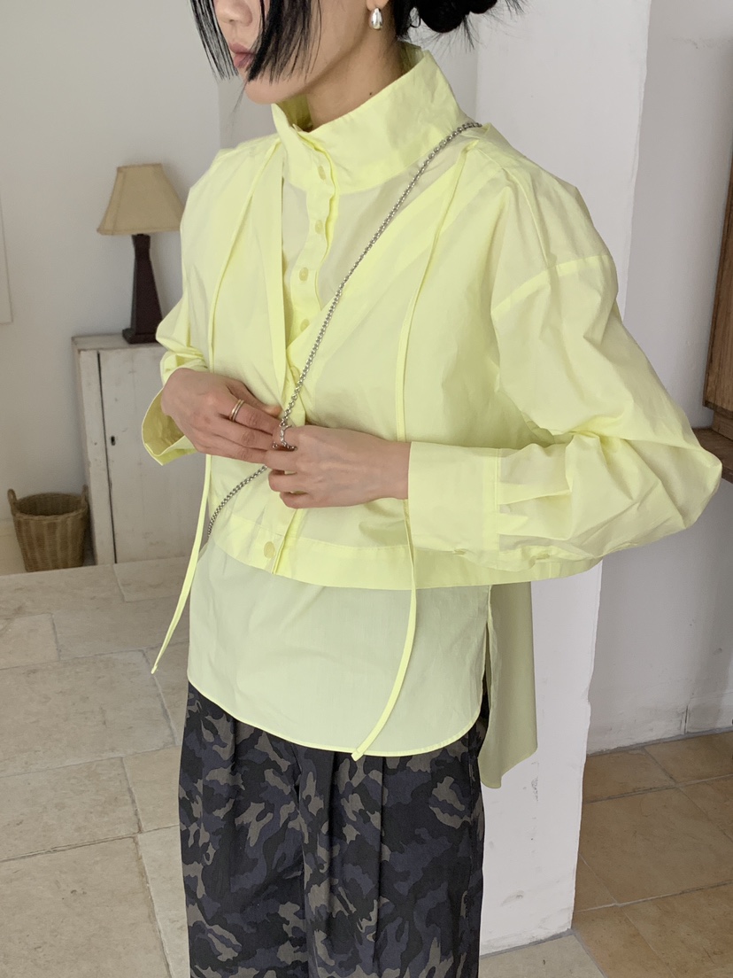LA_TERRE韓國代購女士新款真品休閑時尚熱賣推薦襯衫蕾絲衫LA_TERRE襯衫/蕾絲衫