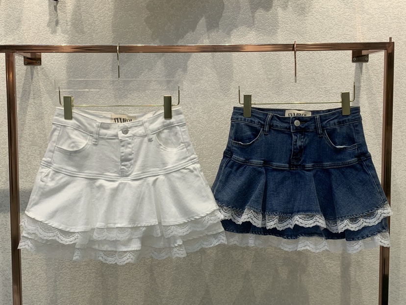 SYMBOL東大門代購女裝新品時尚推薦休閑25春夏熱賣職業短裙SYMBOL短裙