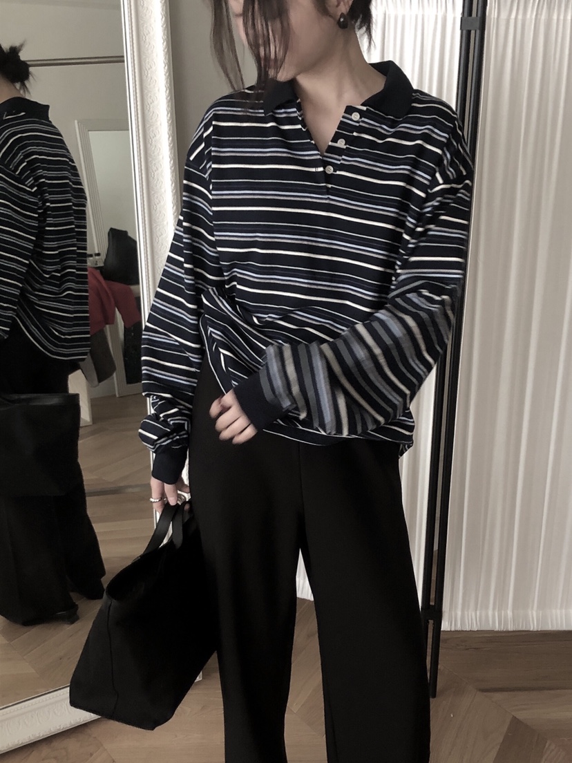 LE BUTTER韓國直郵女士新品熱賣25春夏休閑真品職業推薦T恤LE BUTTERT恤圖色2