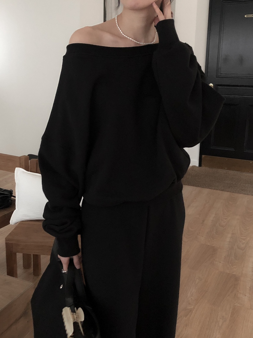 LE BUTTER東大門實拍女士新品人氣25春夏職業時尚休閑衛衣LE BUTTER衛衣