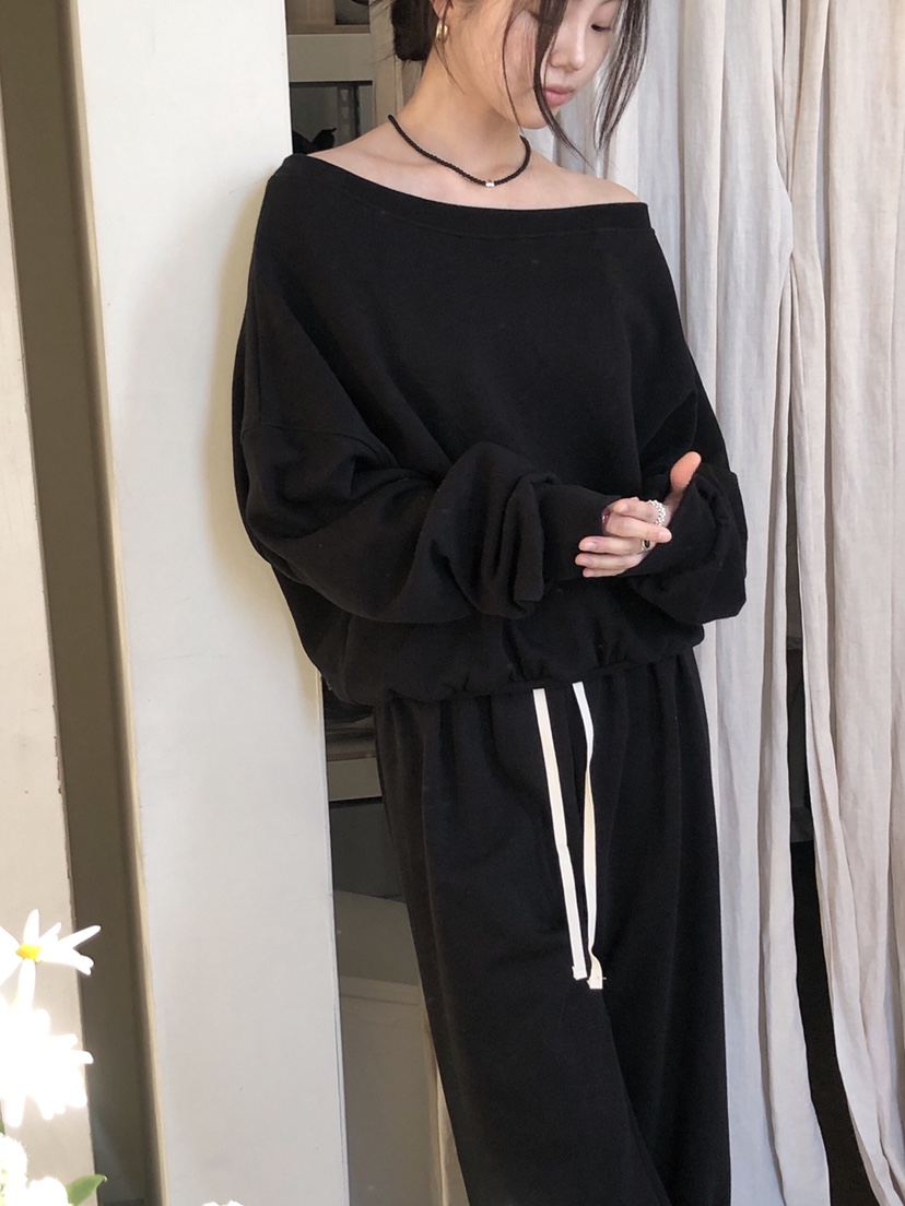 LE BUTTER東大門實拍女士新品人氣25春夏職業時尚休閑衛衣LE BUTTER衛衣