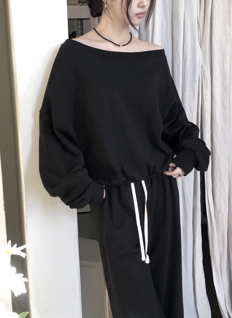 LE BUTTER東大門實拍女士新品人氣25春夏職業時尚休閑衛衣LE BUTTER衛衣圖色1