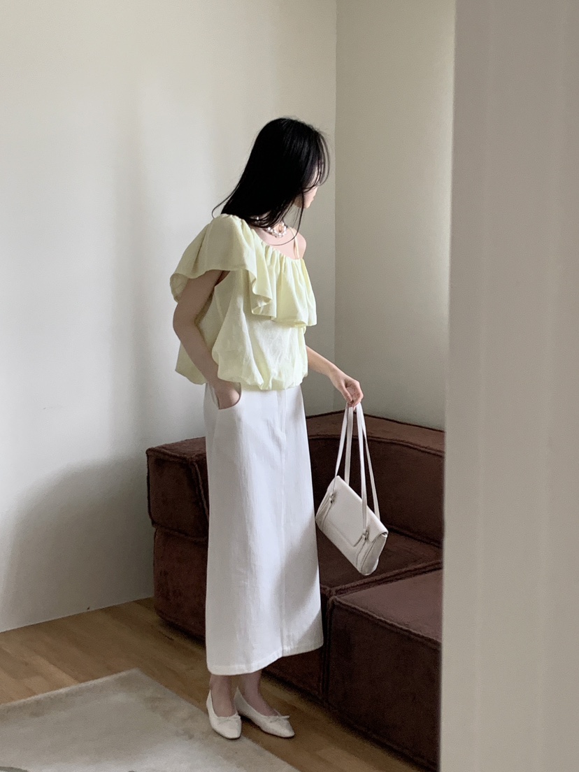 BOUND.A韓國代購女士新品人氣推薦休閑熱賣時尚吊帶背心亞麻BOUND.A吊帶/背心