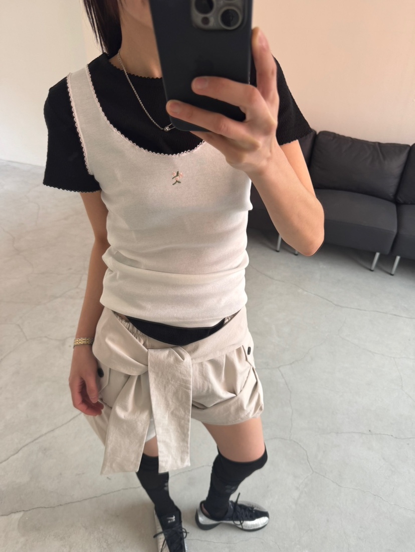 MINIMUZE韓國代購女士新款真品時尚推薦職業人氣吊帶背心刺繡MINIMUZE吊帶/背心