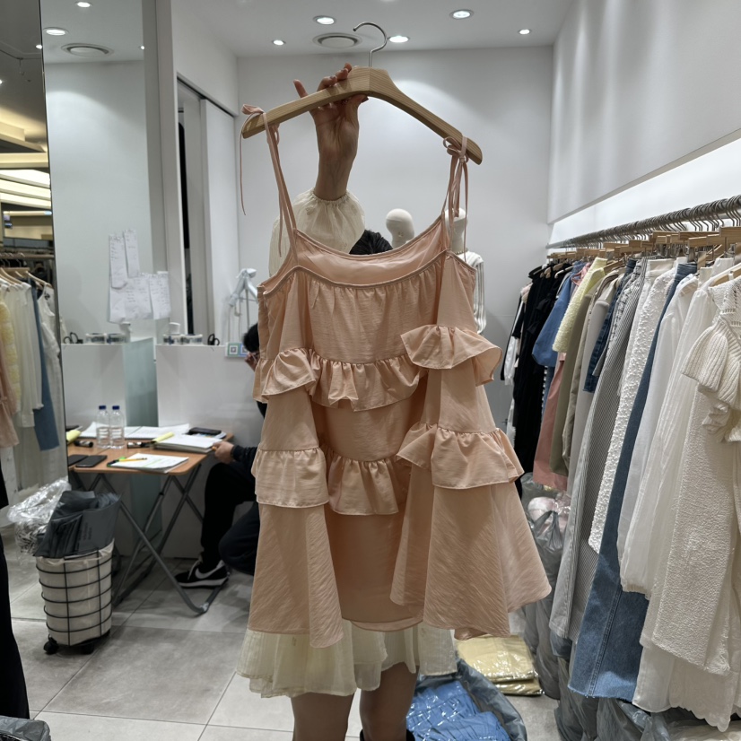 XPARTY東大門代購女裝新款人氣推薦25春夏職業熱賣時尚連衣裙XPARTY連衣裙