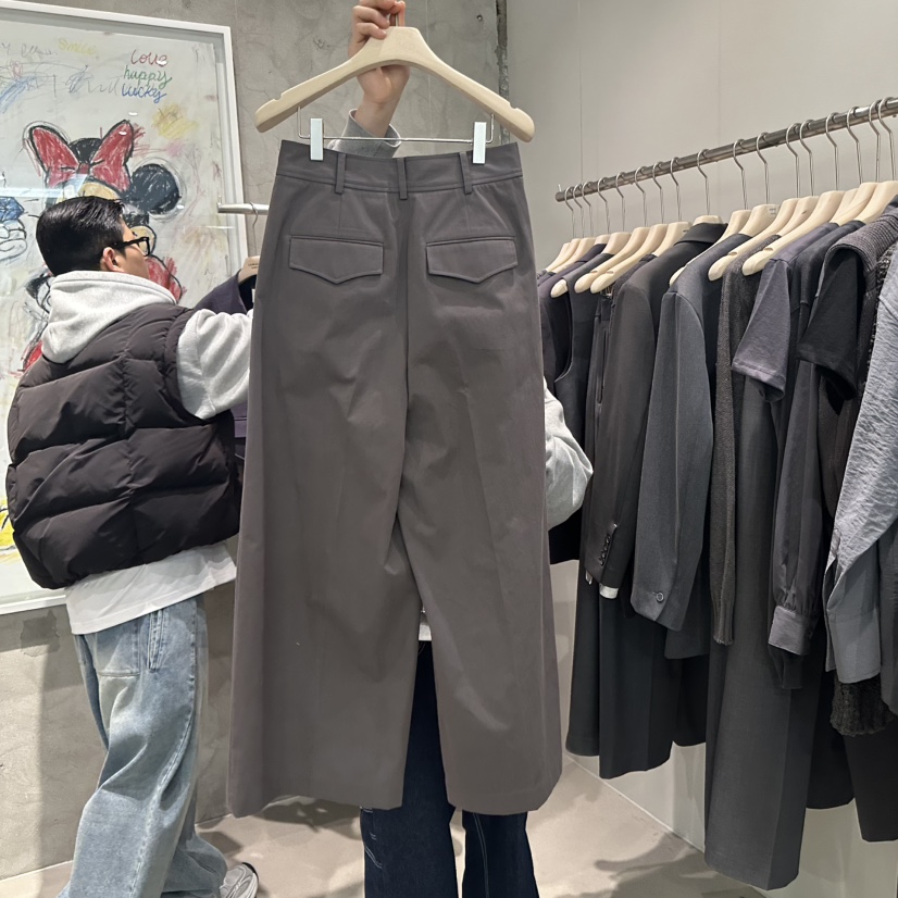 LAMAGIEPIE東大門直郵女裝新品職業休閑真品人氣熱賣休閑褲LAMAGIE GREY休閑褲