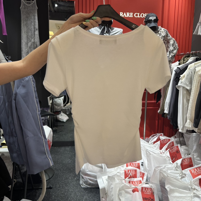 RARE CLOSET韓國直郵女士新款真品推薦人氣休閑時尚熱賣T恤RARE CLOSETT恤