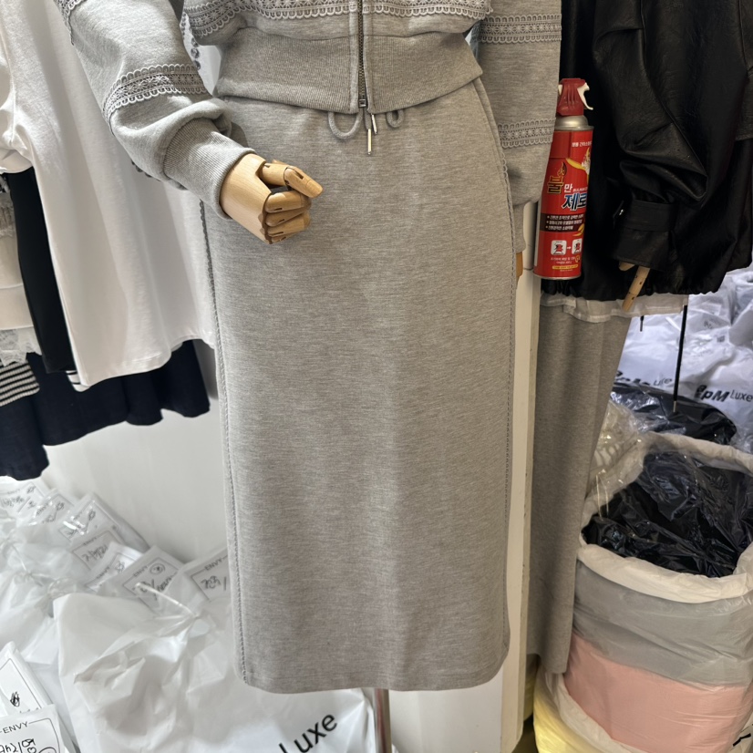 ENVY東大門實拍女裝新品人氣休閑熱賣真品推薦時尚長裙蕾絲ENVY長裙圖色3