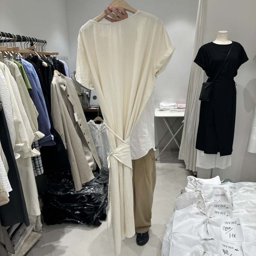 IRVINE東大門代購女裝新品真品職業25春夏熱賣人氣連衣裙含包IRVINE連衣裙