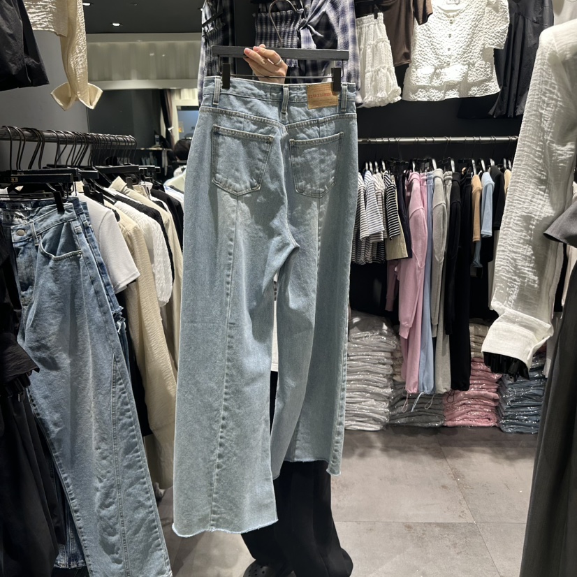 STAR-L東大門直郵女士新品真品休閑職業時尚25春夏熱賣牛仔褲STAR-L牛仔褲