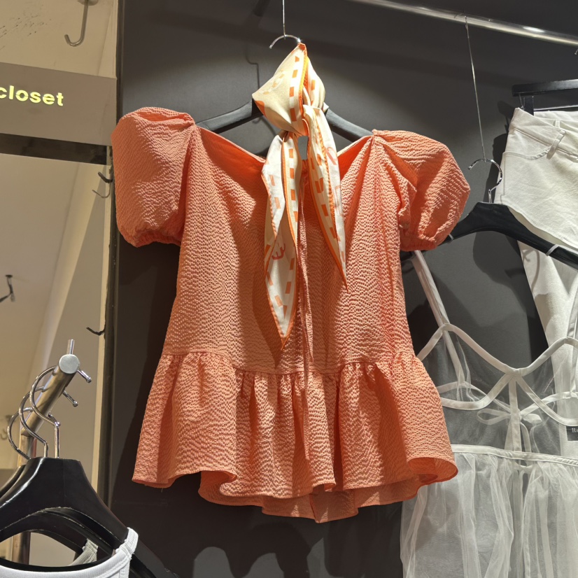 RARE CLOSET韓國直郵女士新款人氣真品推薦休閑熱賣職業T恤RARE CLOSETT恤